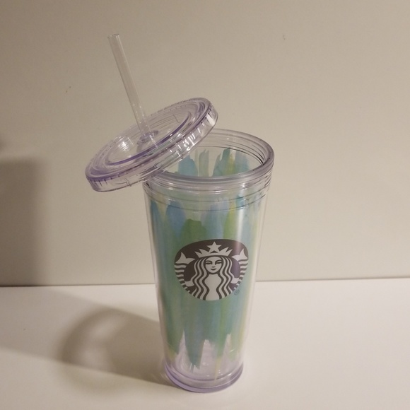 Starbucks blue tumbler 20oz Double wall! - Picture 7 of 8